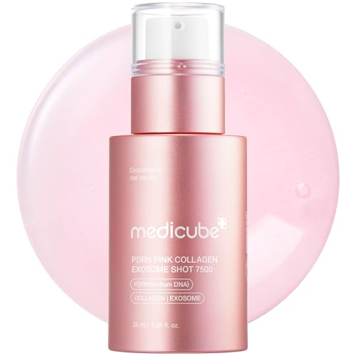 Image 1 of Default Title for the product medicube Exosome Shot PDRN Pink Collagen 7,500 PPM Spicule Facial Serum