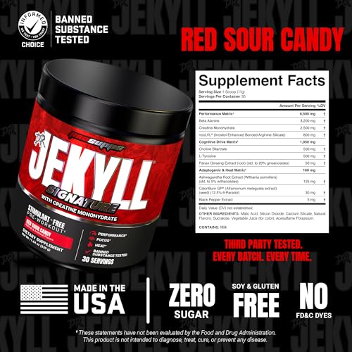 Image 9 of ProSupps Dr. Jekyll Signature Pre Workout Powder with Creatine