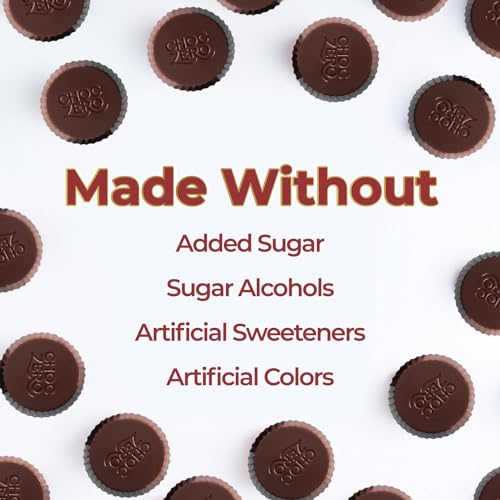 Image 3 of ChocZero Sugar Free Milk Chocolate Peanut Butter Cups, 4 Pack