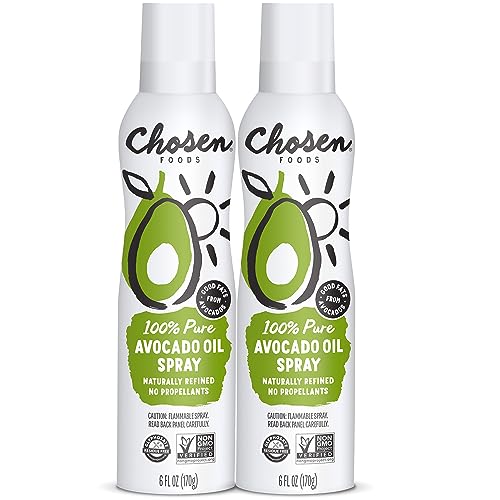 Image 1 of Default Title for the product Chosen Foods 100% Pure Avocado Oil Spray 6 oz 2 Pack