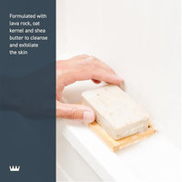 Thumbnail for Image 4 of Cremo Exfoliating Body Bar Soap for Men, Palo Santo Scent, 5 oz
