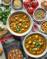 Thumbnail for Image 3 of Mina Moroccan Lentils, Chickpeas, White Beans & Harira Variety Pack of 8 (10 oz)