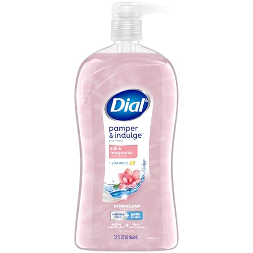 Image 1 of Default Title for the product Dial Body Wash Pamper & Indulge Silk & Magnolia 32 Fl Oz