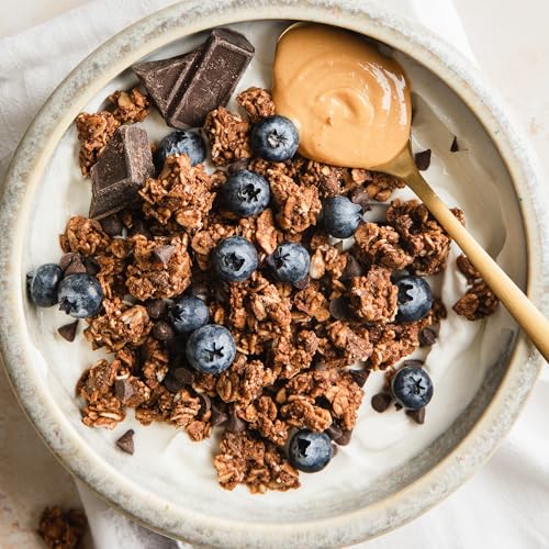 Image 6 of Purely Elizabeth Chocolate Sea Salt Ancient Grain Granola with Probiotics Gluten-Free 8 Ounce Pack of 3