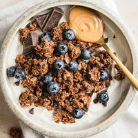 Thumbnail for Image 6 of Purely Elizabeth Chocolate Sea Salt Ancient Grain Granola with Probiotics Gluten-Free 8 Ounce Pack of 3