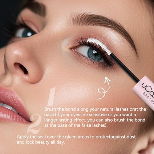 Image 6 of UCOOLME Lash Bond and Seal Waterproof Lash Glue 10ML