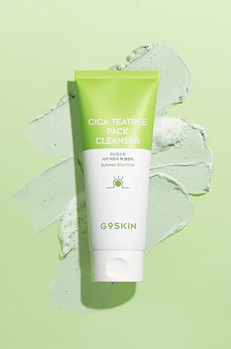 Image 2 of G9SKIN Korean Cica Tea Tree Clay Cleanser and Wash-off Mask, 150ml