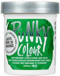 Thumbnail for Image 9 of Apple Green / 3.5 Fl Oz (Pack of 1) for the product Punky Colour Semi Permanent Hair Color