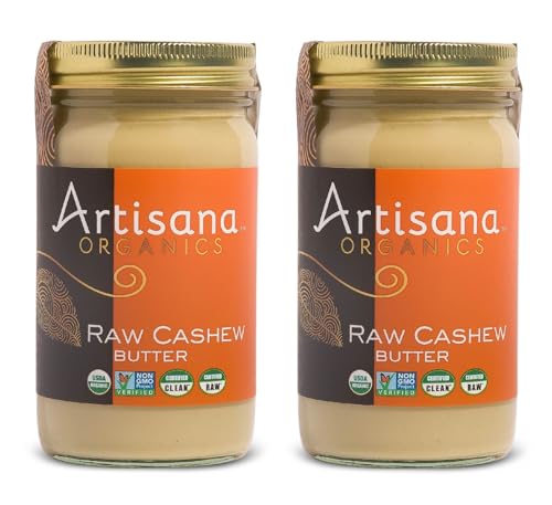 Image 1 of 14 Ounce (Pack of 2) for the product Artisana Organics Raw Cashew Butter