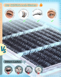 Thumbnail for Image 23 of PHKERATA Wispy Eyelash Clusters