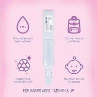 Thumbnail for Image 4 of Boiron Camilia Bedtime Liquid Doses for Nighttime Teething Relief 30 Count
