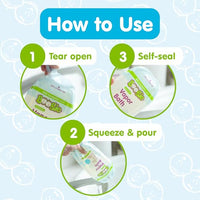 Thumbnail for Image 6 of Boogie Kids Vapor Bubble Bath - Mint Eucalyptus - 16 oz