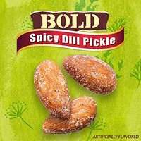 Thumbnail for Image 6 of Blue Diamond Almonds Spicy Dill Pickle Flavored Snack Nuts, 6 Oz Resealable Can Pack of 2
