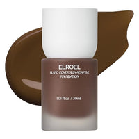 Thumbnail for Image 2 of No.600 for the product ELROEL Blanc Cover Foundation - K Beauty Liquid Foundation Makeup