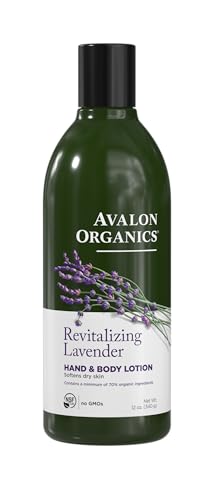 Image 1 of Default Title for the product Avalon Organics Hand & Body Lotion, Nourishing Lavender, 12 Oz