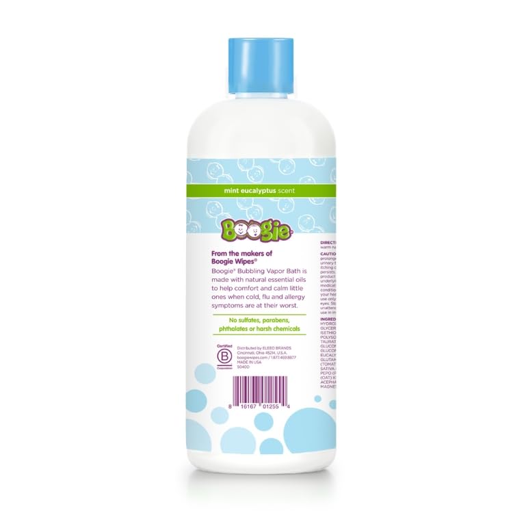 Image 6 of Boogie Bubbling Vapor Bath for Kids - 18 fl oz - Pack of 3
