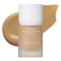 Thumbnail for Image 17 of No.430 for the product ELROEL Blanc Cover Foundation - K Beauty Liquid Foundation Makeup
