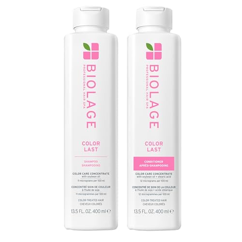 Image 1 of 13.5 Fl Oz (Pack of 2) for the product Biolage Color Last Shampoo & Conditioner Set ? For Color-Treated Hair