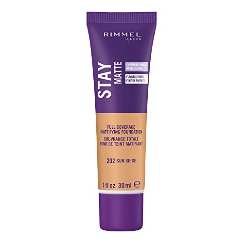 Image 22 of Sun Beige / 1 Fl Oz (Pack of 1) for the product Rimmel Stay Matte Liquid Foundation