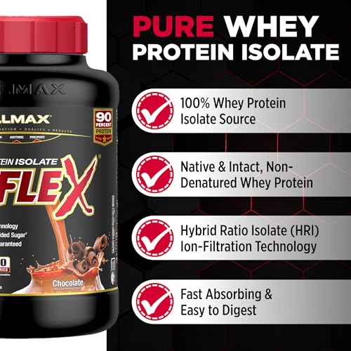 Image 3 of ALLMAX ISOFLEX Whey Protein Isolate, Chocolate, 5 lb