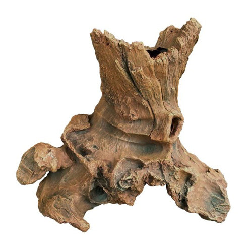 Weco Products Wecorama Aquarama African Wood Hollow Brown, 1 Each/Medium by Weco