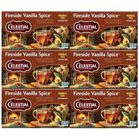 Thumbnail for Image 1 of Default Title for the product Celestial Seasonings Herbal Tea Fireside Vanilla Spice 20 Tea Bags Pack of 6