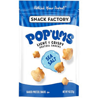Thumbnail for Image 7 of Snack Factory Pop'ums Sea Salt Pretzel Snacks, 9 Oz Bag (Pack of 3)