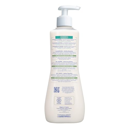 Image 3 of Mustela Stelatopia Eczema-Prone Skin Cleansing Gel - Baby Face & Body Wash