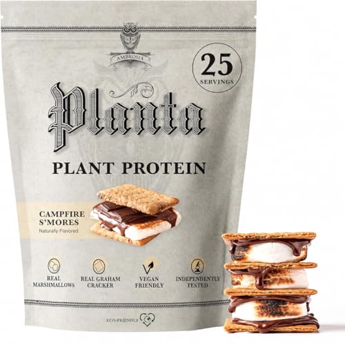 Image 7 of Campfire Smores for the product Ambrosia Plant Based Protein Powder
