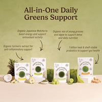 Thumbnail for Image 4 of Organic Traditions Super Greens Turmeric, Superfood Powder Blend, 3.5oz