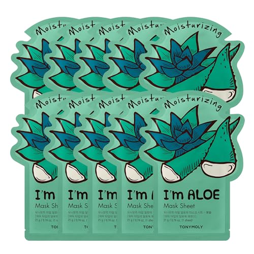 Image 1 of Default Title for the product TONYMOLY I'm Face Sheet Masks - Hydrating & Soothing Korean Skincare