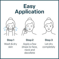 Thumbnail for Image 5 of QRxLabs Peptide Complex Face Serum - Firming Collagen Peptide Serum - Antiaging Skincare Gel with Hydrating Hyaluronic Acid with Chamomile Extract - Unscented Gel, 1 Fl Oz