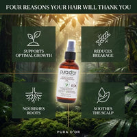 Thumbnail for Image 4 of PURA D'OR Rosemary Peppermint Scalp & Hair Regrowth Strengthening Oil 3.3oz