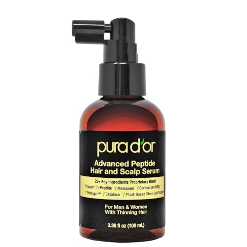 Image 1 of Default Title for the product PURA D'OR Advanced Peptide Scalp Serum for Fuller-Looking Hair, 3.38oz