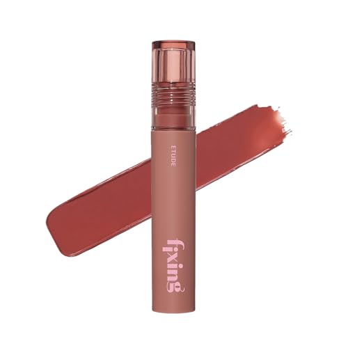 Image 6 of Fixing - Baked Pecan for the product ETUDE Fixing Tint Matte Liquid Lipstick