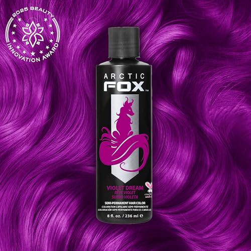 Image 2 of ARCTIC FOX Semi-Permanent Hair Color Violet Dream - Ammonia-Free - 8 oz