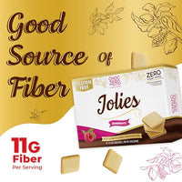Thumbnail for Image 5 of ChocZero Jolies Sugar Free Dark Chocolate Raspberry Cookies