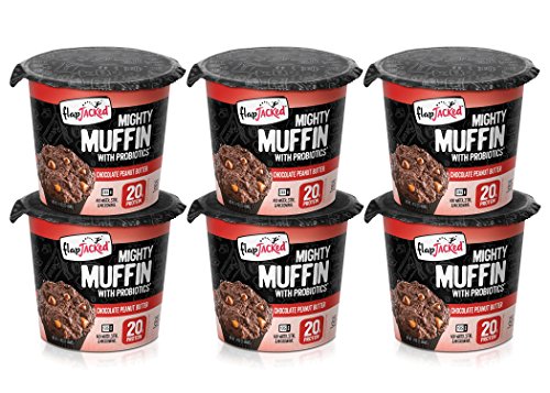 Image 1 of Default Title for the product FlapJacked Mighty Gluten-Free Muffins, Chocolate Peanut Butter