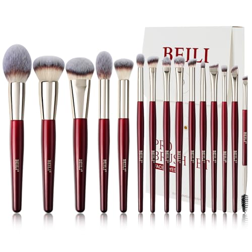 Image 1 of Default Title for the product BEILI Makeup Brushes 15Pcs Professional Eyeshadow Brush Set