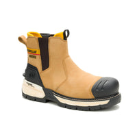 Thumbnail for CAT Men's Excavator ft Power Spring Technology Chelsea Waterproof Composite Toe Work Boot