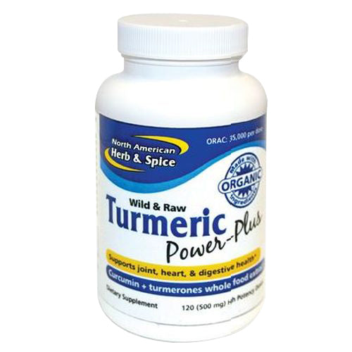 North American Herb & Spice Turmeric Power-Plus 120 Softgels