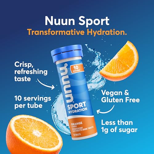 Image 2 of Nuun Sport Electrolyte Tablets with Magnesium, Calcium, Potassium, Chloride & Sodium, Gluten Free & Vegan, Mixed Flavors, 6 Pack (60 Servings Total)