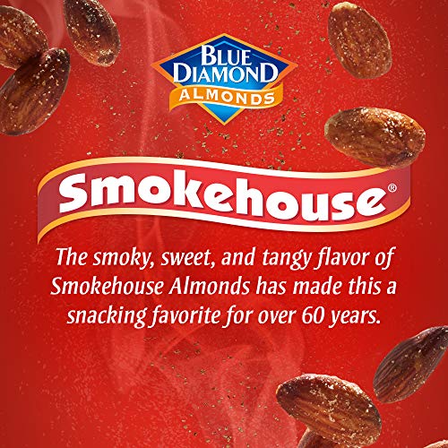 Image 4 of Blue Diamond Almonds Gluten Free Smokehouse Flavored Snack Nuts, 16 Oz Resealable Bag (Pack of 2)