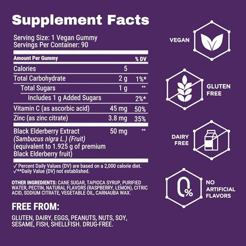 Image 5 of Sambucol Elderberry Gummies
