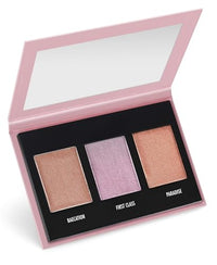 Thumbnail for Image 1 of 1 Ounce (Pack of 1) for the product Black Radiance True Complexion 3D Highlighter Palette, Luminosity, 0.38 Ounce