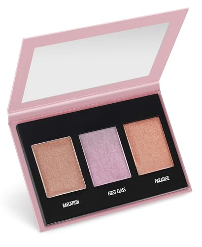Image 1 of 1 Ounce (Pack of 1) for the product Black Radiance True Complexion 3D Highlighter Palette, Luminosity, 0.38 Ounce