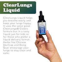 Thumbnail for Image 5 of RidgeCrest Herbals ClearLungs Liquid Lung Support, Orange Flavor 2 fl oz