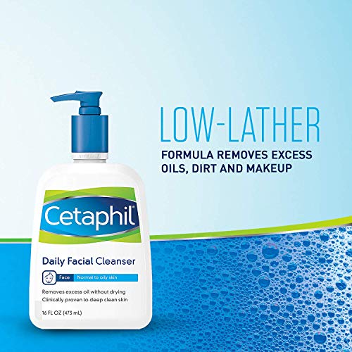 Image 5 of Cetaphil Daily Facial Cleanser, Normal to Oily Skin, 16 Fl Oz