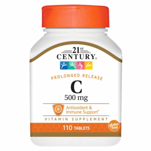 21st Century Vitamin C Prolonged Release 500mg 110 Tabs