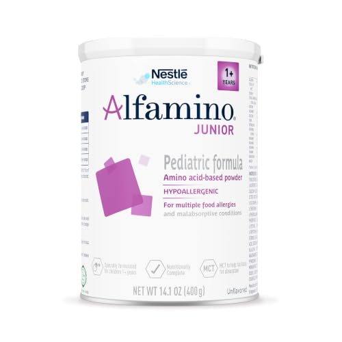 Image 1 of Default Title for the product Alfamino Junior Amino Acid Based Pediatric Formula, Unflavored, 14.1 Oz Canister